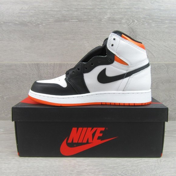 Jordan 1 High OG Electro Orange (GS) Size 6Y / Womens Size 7.5 NEW - Picture 3 of 14